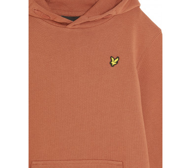 LYLE & SCOTT : Effen hoody met logo