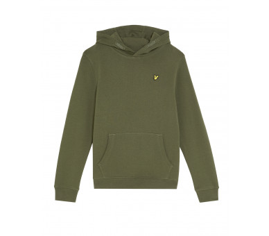 LYLE & SCOTT : Effen hoody met logo