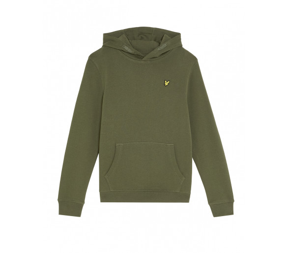 LYLE & SCOTT : Effen hoody met logo