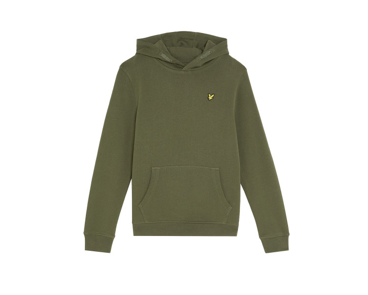 LYLE & SCOTT : Effen hoody met logo