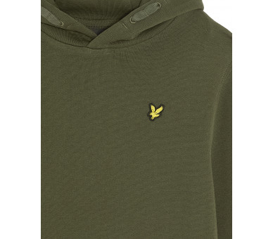 LYLE & SCOTT : Effen hoody met logo