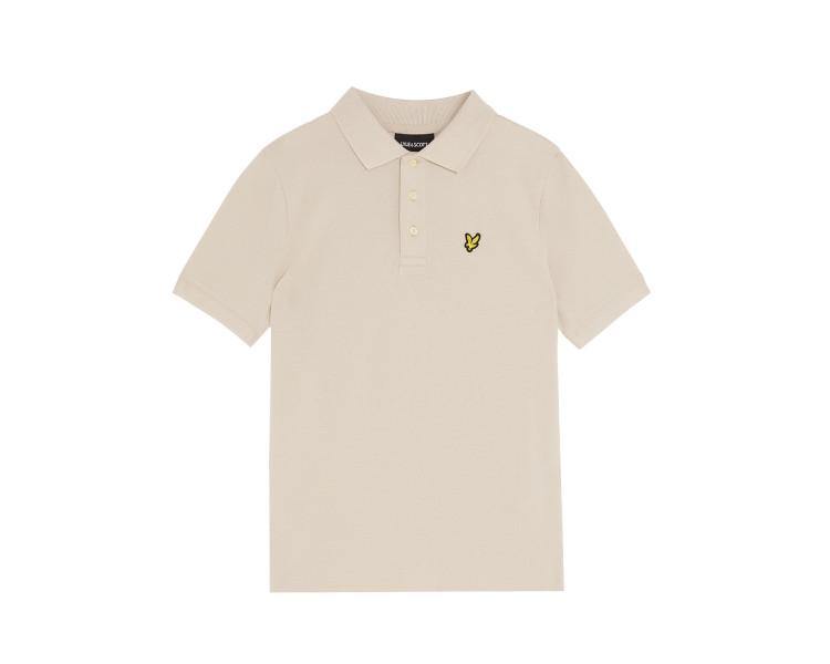 LYLE & SCOTT : Effen polo met loge