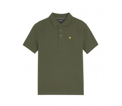 LYLE & SCOTT : Effen polo met loge