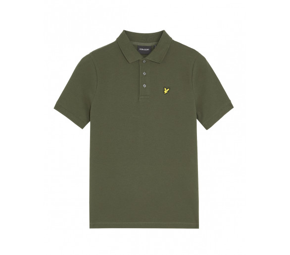 LYLE & SCOTT : Effen polo met loge