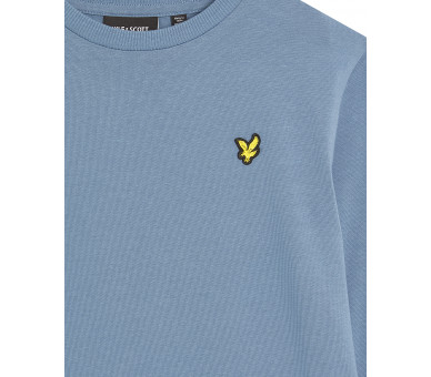 LYLE & SCOTT : Effen t-shirt lm met logo