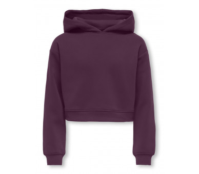 KIDS ONLY : Losse kortere hoodie