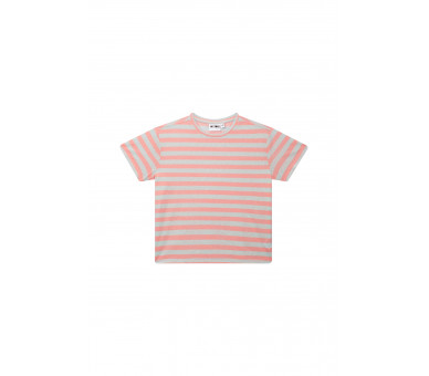 SOMEONE : T-shirt met oranje strepen