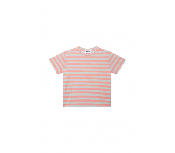 SOMEONE : T-shirt met oranje strepen