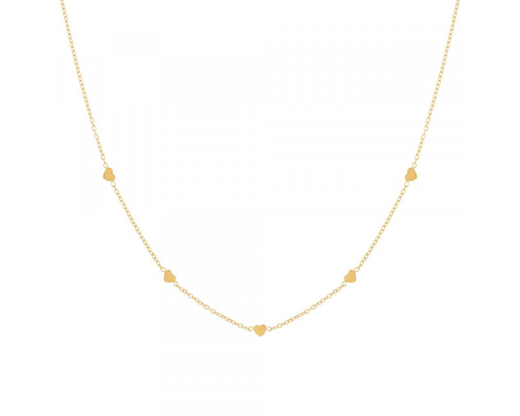 Ketting mini hartjes