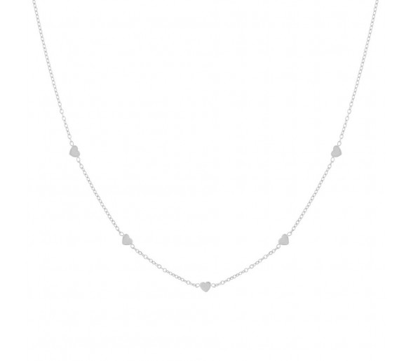 Ketting mini hartjes