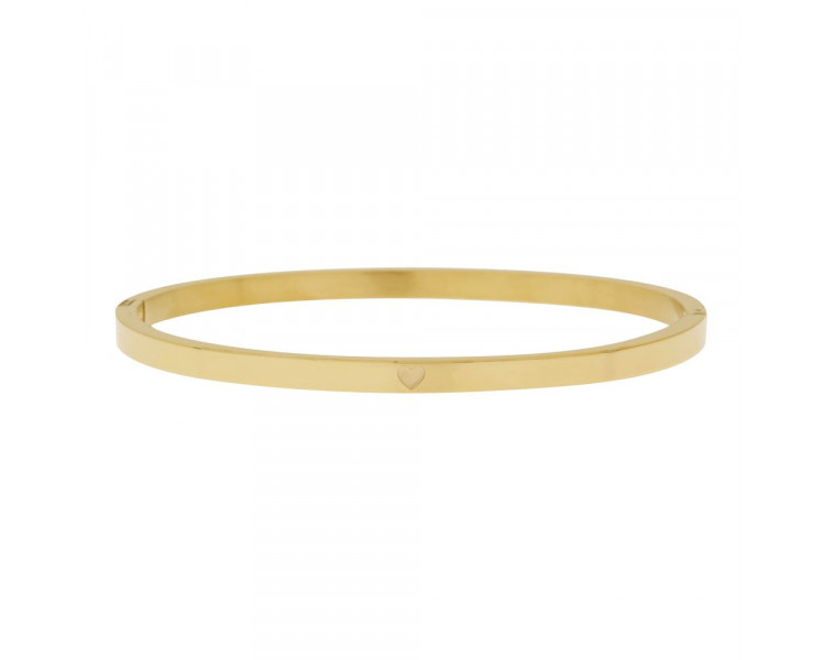 Bangle armband hartje