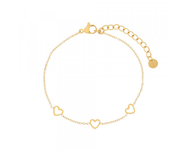 Armband 3 open hartjes