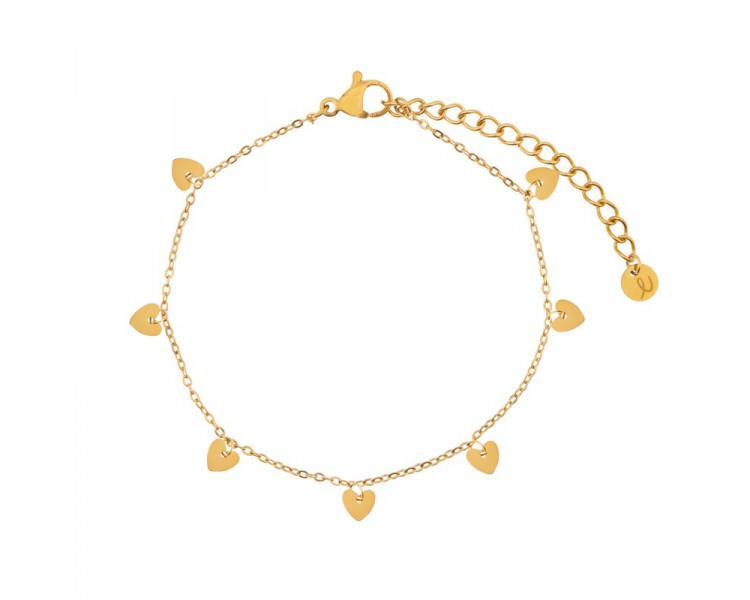 Armband met een boel hartjes voor kids