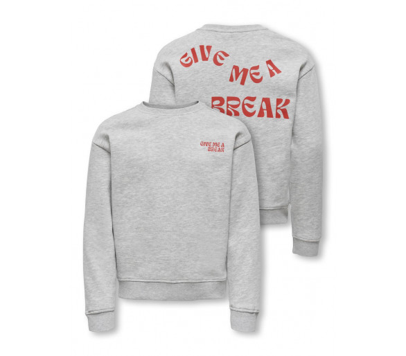KIDS ONLY : Toffe sweater met backprint