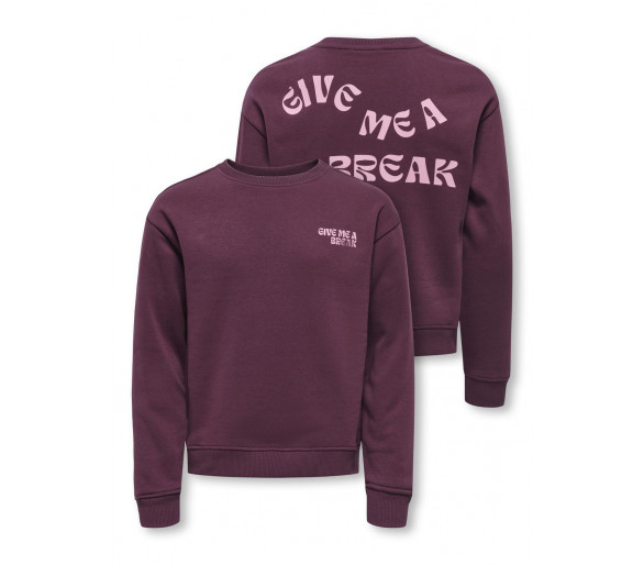 KIDS ONLY : Toffe sweater met backprint