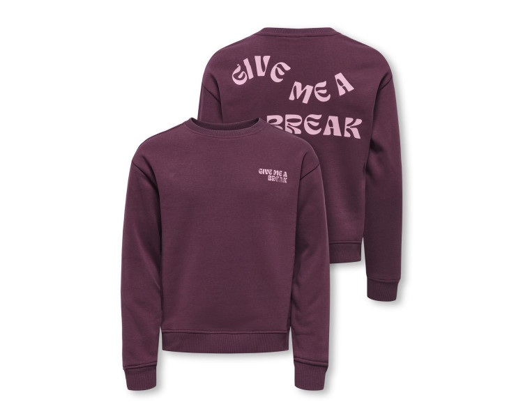 KIDS ONLY : Toffe sweater met backprint