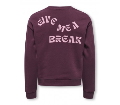 KIDS ONLY : Toffe sweater met backprint