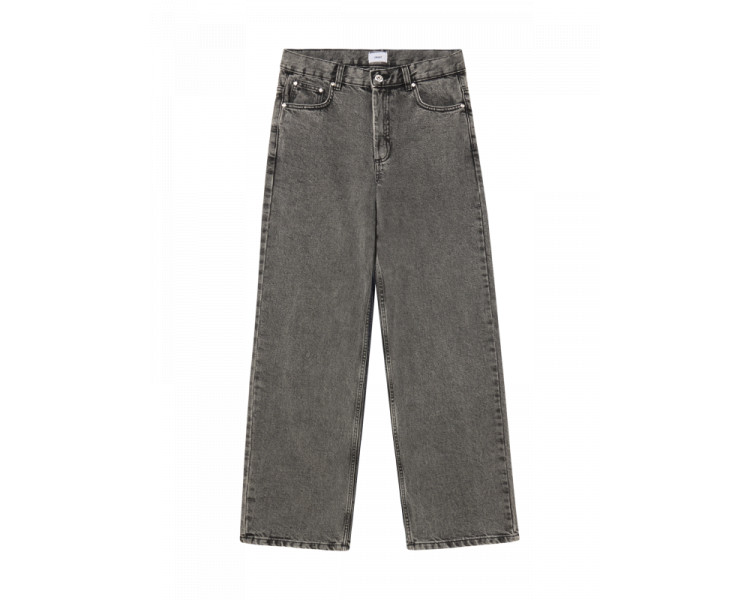 GRUNT : Low waist Raw bluejeans