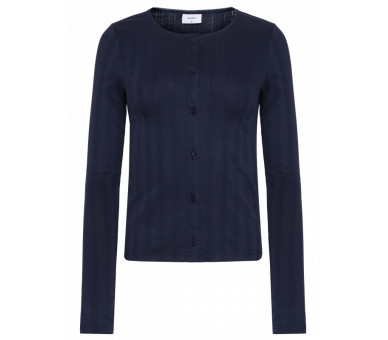 GRUNT : Fijne cardigan met lange mouwen