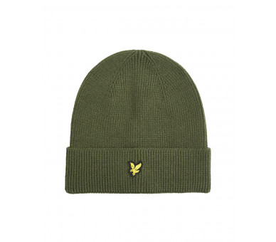 LYLE & SCOTT : Effen beanie met logo