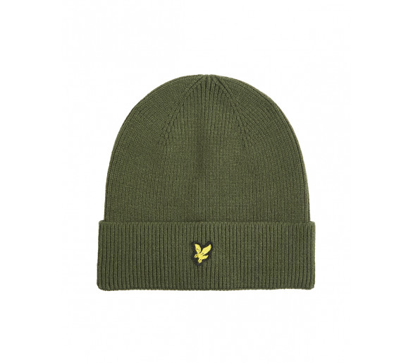 LYLE & SCOTT : Effen beanie met logo