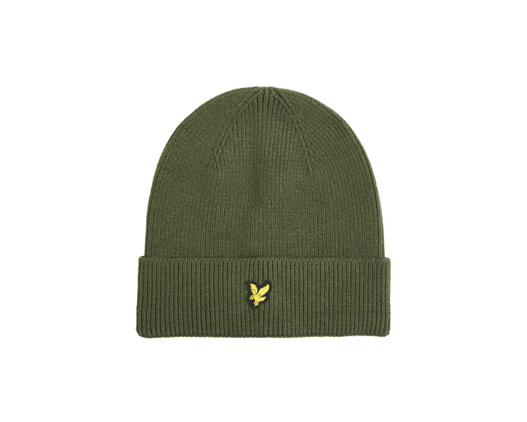 LYLE & SCOTT : Effen beanie met logo