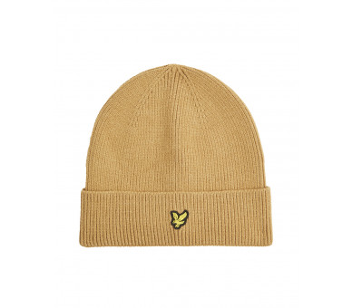 LYLE & SCOTT : Effen beanie met logo