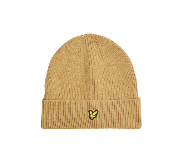 LYLE & SCOTT : Effen beanie met logo