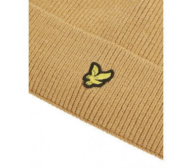 LYLE & SCOTT : Effen beanie met logo