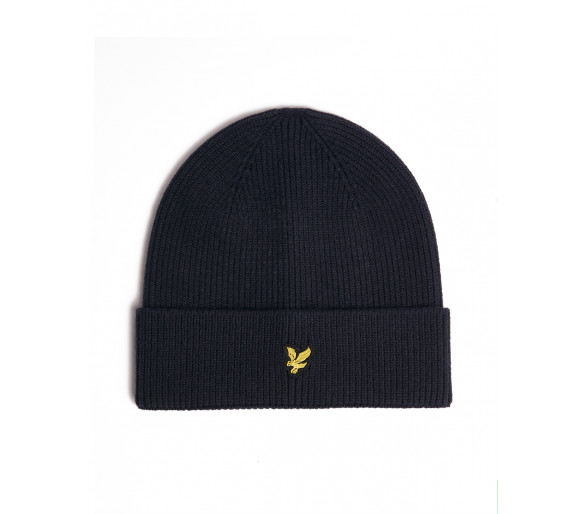 LYLE & SCOTT : Effen beanie met logo