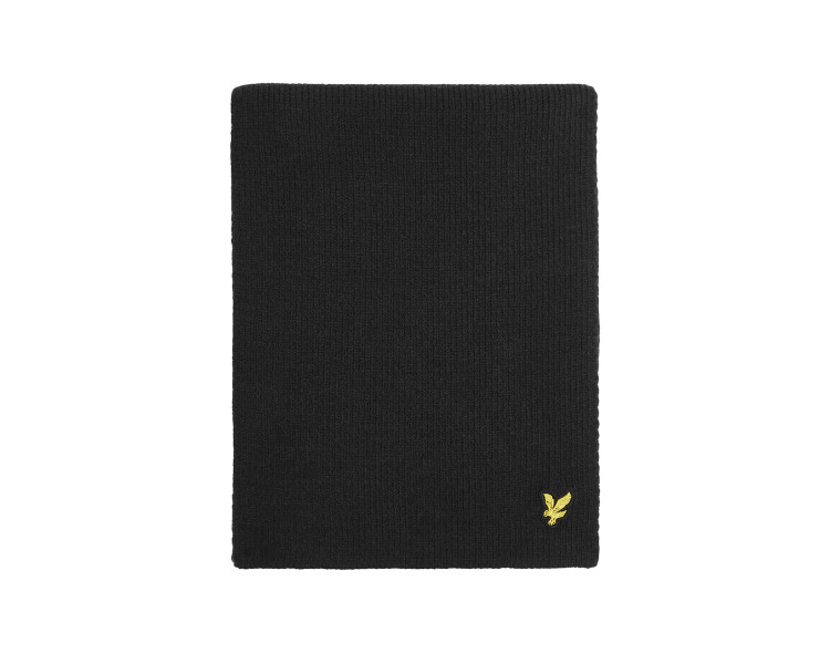 LYLE & SCOTT : Effen sjaal met logo LYLE & SCOTT : Effen sjaal met logo