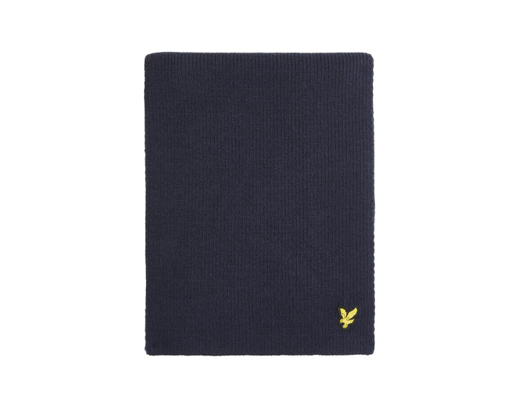 LYLE & SCOTT : Effen sjaal met logo LYLE & SCOTT : Effen sjaal met logo