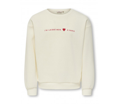 KIDS ONLY : Toffe sweater print voor en achter