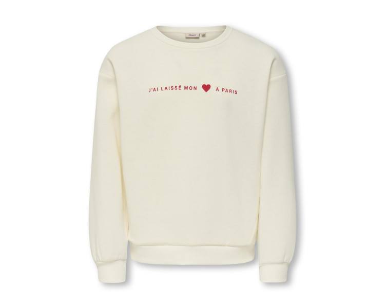 KIDS ONLY : Toffe sweater print voor en achter