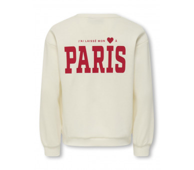 KIDS ONLY : Toffe sweater print voor en achter