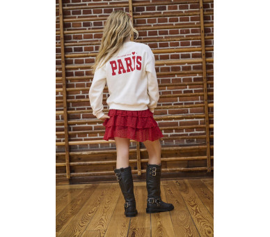 KIDS ONLY : Toffe sweater print voor en achter