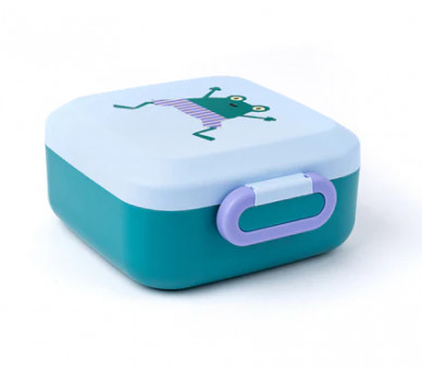 Top lunchbox met inhoud kikker