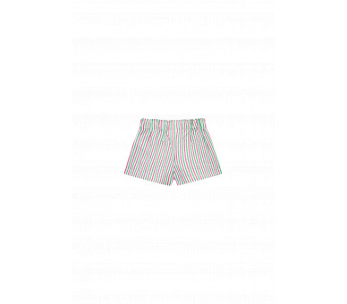 SOMEONE : Losvallende short met veelkleurige strep