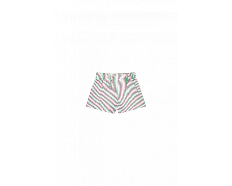 SOMEONE : Losvallende short met veelkleurige strep