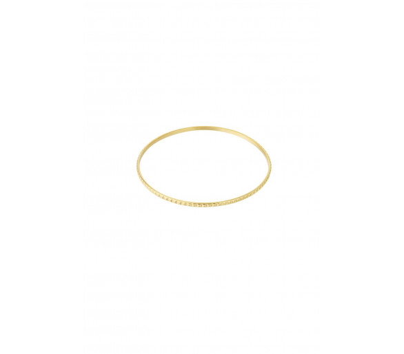 Fine hard bracelet with motif