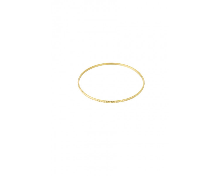 Fine hard bracelet with motif