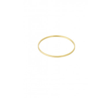 Fine hard bracelet with motif