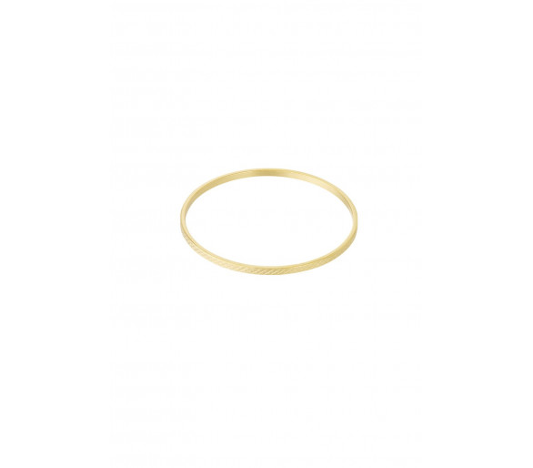 Fine hard bracelet with motif