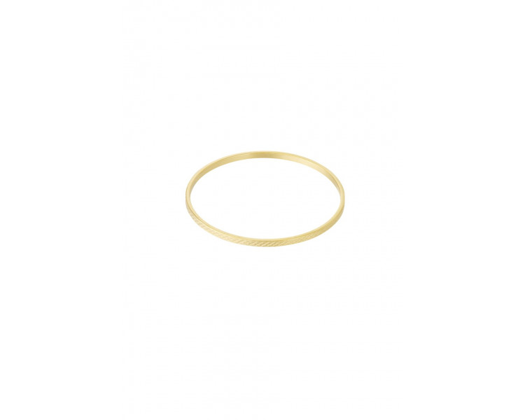 Fine hard bracelet with motif