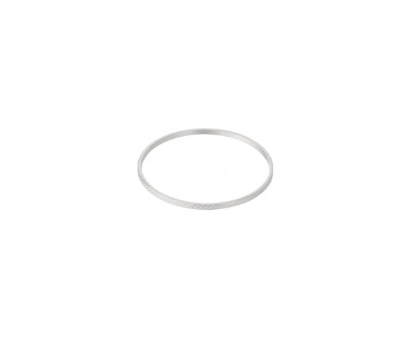 Fine hard bracelet with motif