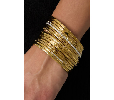 Stijlvolle armband met strass-steentjes