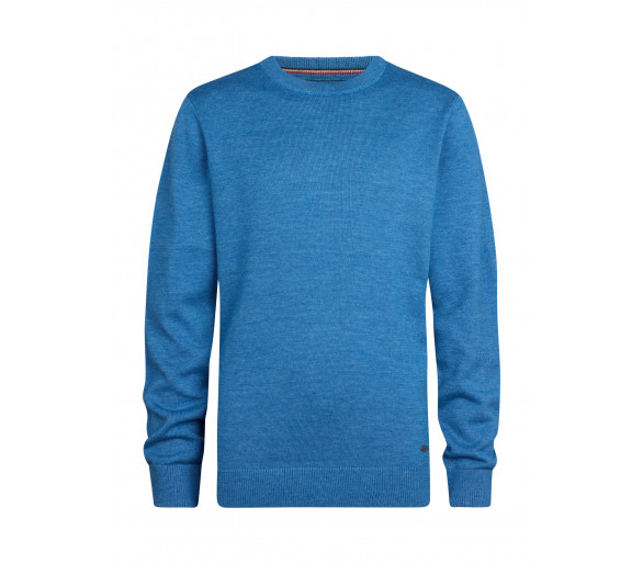 BOYS KNITWEAR ROUND NECK BASIC