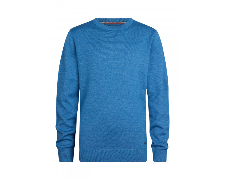 BOYS KNITWEAR ROUND NECK BASIC