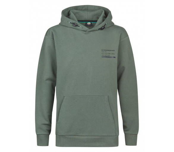 PETROL : Sweat à capuche cool avec imprimé Green Smoke