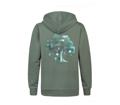 PETROL : Sweat à capuche cool avec imprimé Green Smoke